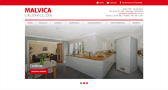 Desktop Screenshot of malvicacalefaccion.com.ar