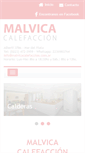 Mobile Screenshot of malvicacalefaccion.com.ar
